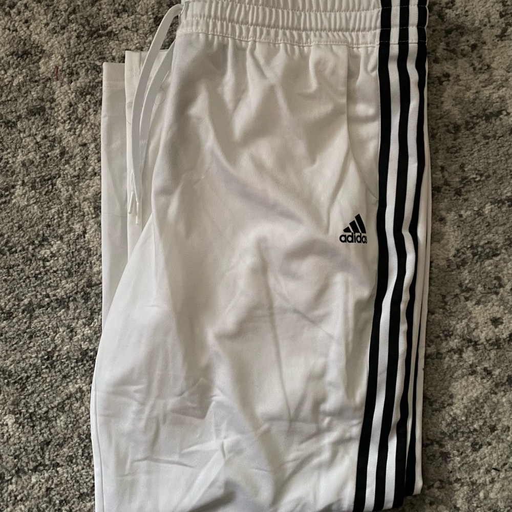 Brand new White Adidas Sweatpants